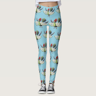 Legging Ernst Haeckel Colorful Vintage Hummingbird Bird