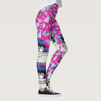 Legging Erro do Sistema: Estética Retro Nerd