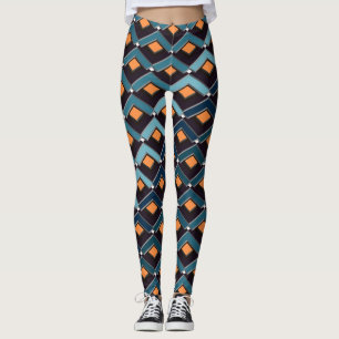 Legging Escadas em padrão de escadas Altona