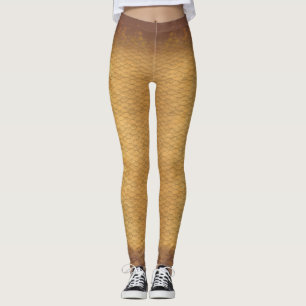 Legging Escala de Sereia Mistura cintura Pernas Aspen Arei