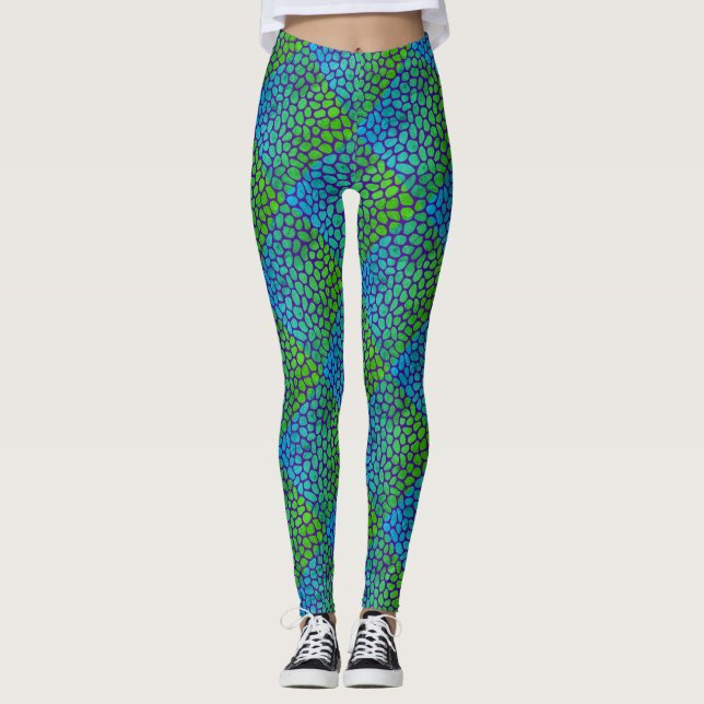 Legging Escalas da sereia (Frente)