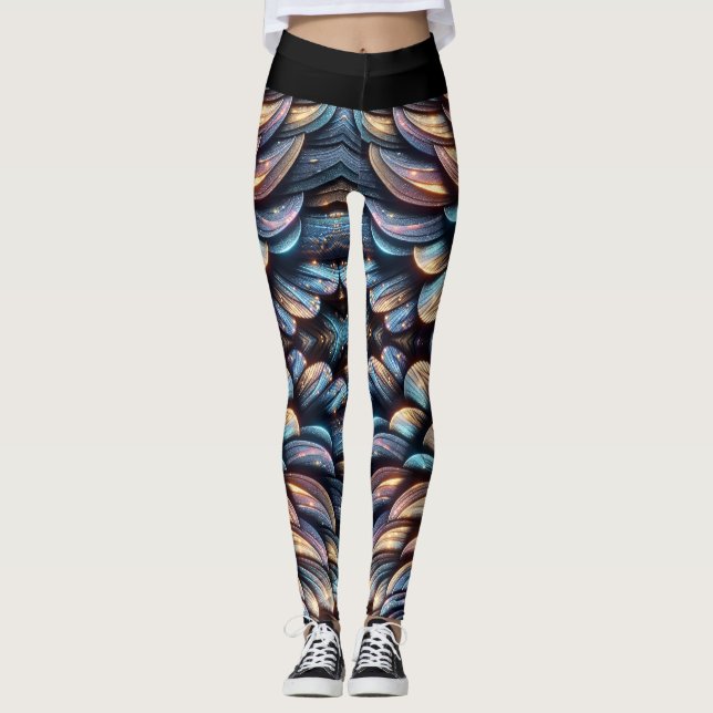Legging Escamas Deslumbrantes (Frente)