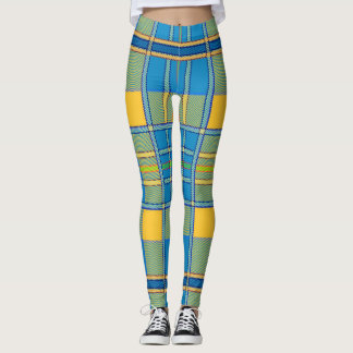 legging escocesa xadrez tartã