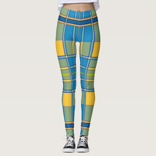 legging escocesa xadrez tartã (Frente)