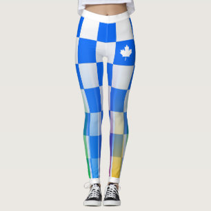 Legging Escolha O Verificador De Mapeamentos Canadiano Col