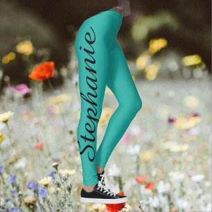 Legging ESCOLHA SUAS caneleiras feitas sob encomenda da