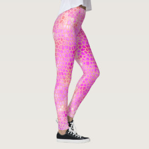 Legging Esconder Dinossauro Rosa