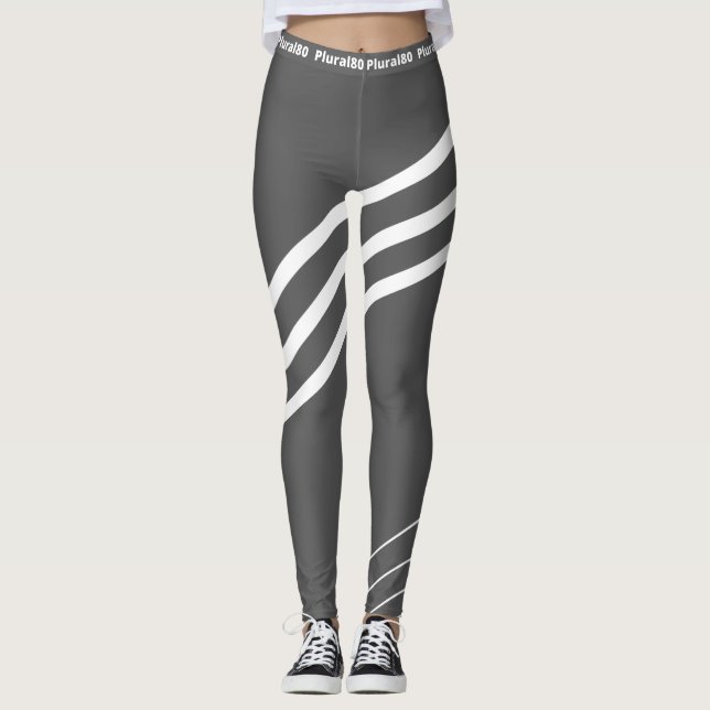 Legging Escritório sobre cinzas modernas (Frente)