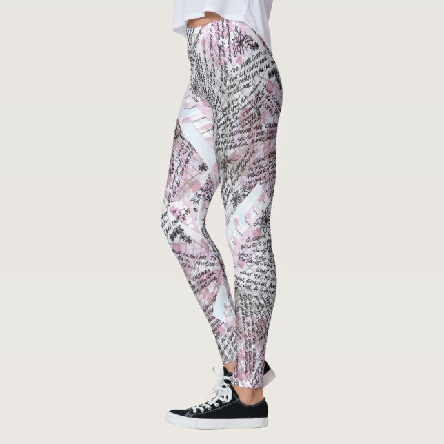 Legging Escrivores em um notebook (Esquerda)