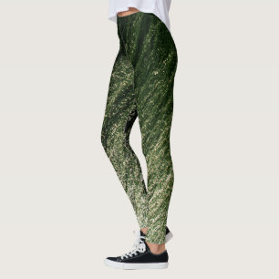 Legging Escuro a Pastel Jade Ombre Glitter, Elemento da Te