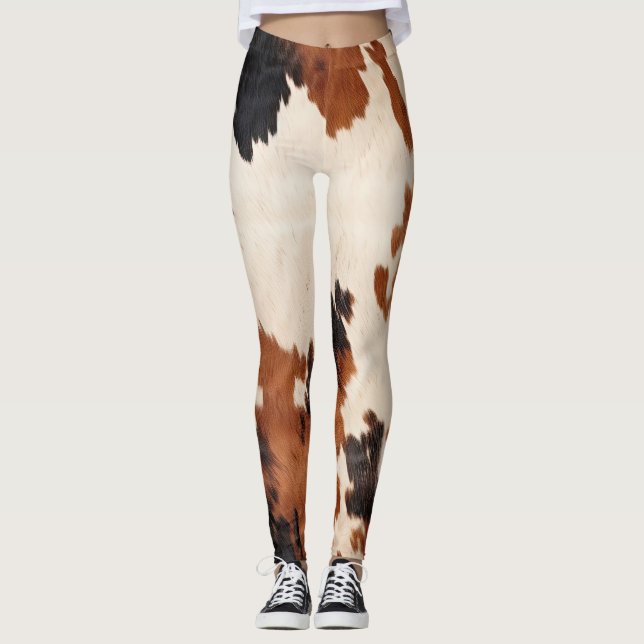 Legging Escuro-escuro-branco-esverdeado (Frente)