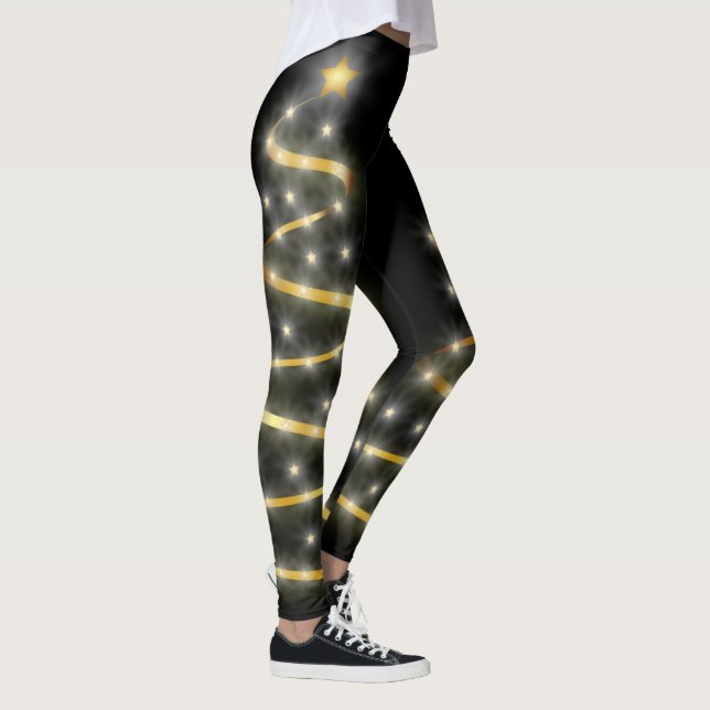 Legging Esfrie e árvore de Natal à moda (Direita)