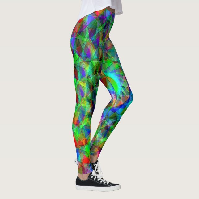 Legging Espachante psicodélico........ (Direita)