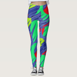 Legging Especial Natal multicolor "Ratti_Creative_Arts"