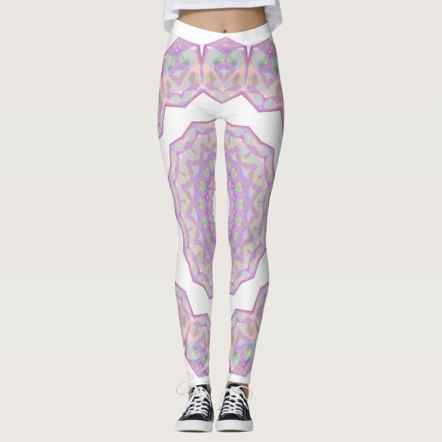 Legging Especiaria de lavanda (Frente)