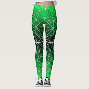 Legging Espelho de vidro manchado 02.Green.LGrey Line BG