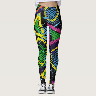 Legging Espetáculo desportivo, design para crianças.
