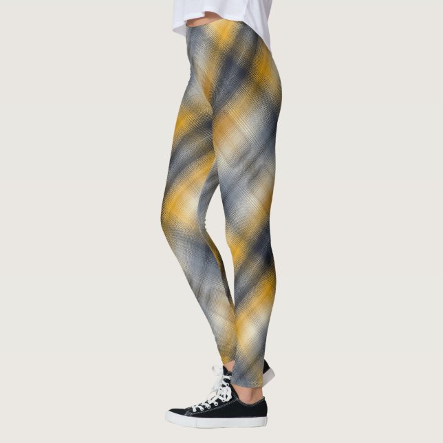 Legging espiral amarela (Esquerda)