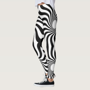 Legging Espiral amarrado com orifício