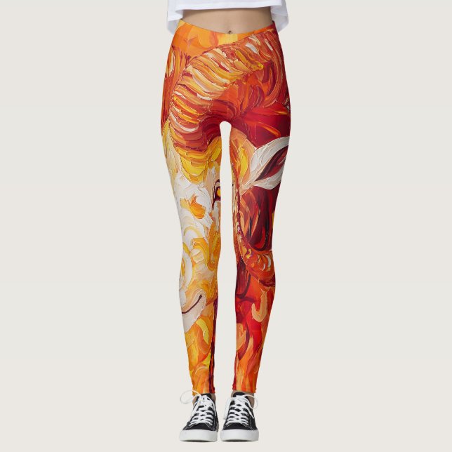 Legging Espírito de Capricórnio Solar Fiery (Frente)