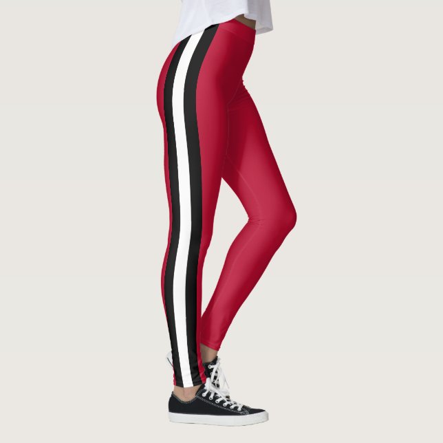 Legging Espírito de Equipe da Geórgia no Vermelho (Direita)