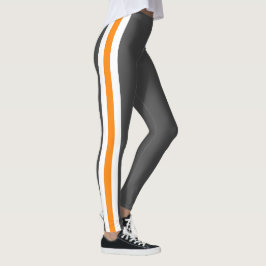 Legging Espírito de Equipe do Tennessee, Laranja, Cinza e