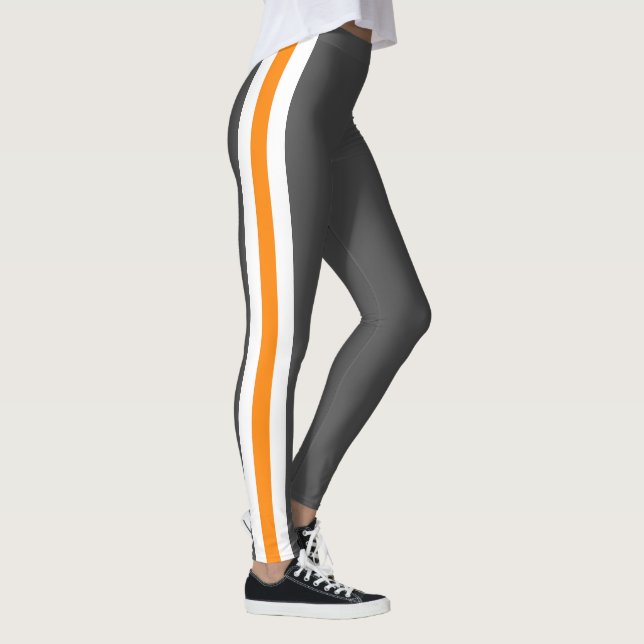 Legging Espírito de Equipe do Tennessee, Laranja, Cinza e  (Direita)