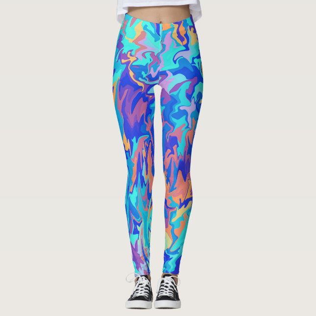 Legging Espíritos no mar... (Frente)