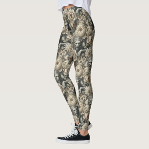 Legging Esplendor Lycantrópico - Vitoriano Gótico