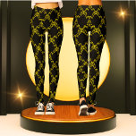 Legging Esportes de Moda Negra e Dourada Moderna de Padrõe<br><div class="desc">Elevem seu armário de exercícios com minhas pernas pretas e douradas, projetadas para combinar estilo de tendência com conforto imbatível. Estas leggings modernas e quentes de esporte apresentam um padrão geométrico de cadeia dourada, acentuado com brilhantes e abstrato elegantes, fazer-as perfeitas para o ginásio, corrida ou traços casuais. Criados para...</div>