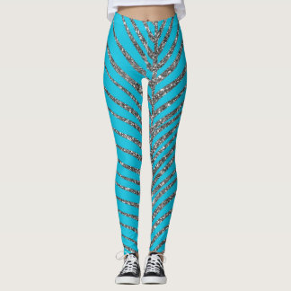 Legging Espumante do Azul Aqua