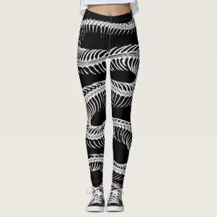 Legging Esqueleto Slithering do cobra