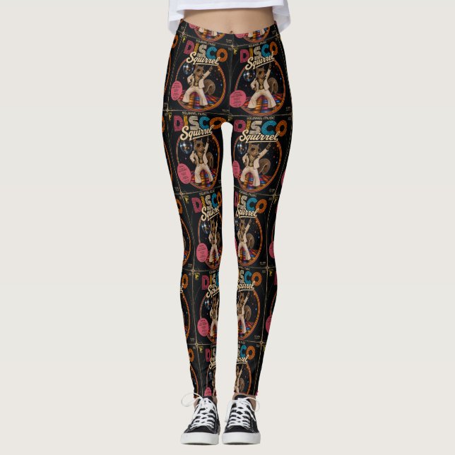 Legging Esquilo Disco (Frente)