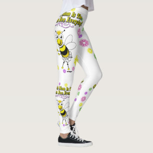 Legging Esta Mãe É A Rainha Abelha Todos Os Dias