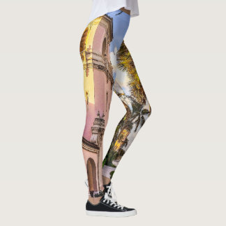Legging Estação de Comboio Tropical