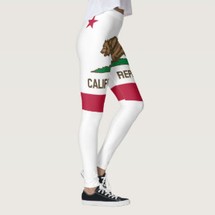 Legging Estado da República da Califórnia
