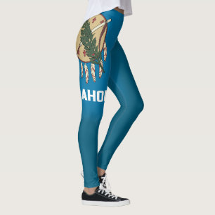 Legging Estado Legal De Oklahoma Flag Fashion