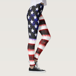 Legging Estados Unidos Americanos - bandeira dos EUA, garo