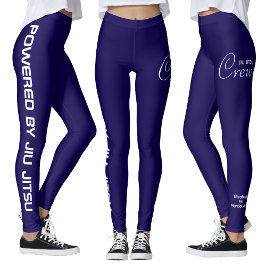 Legging Estampa Personalizada Jiu Jitsu Crew Azul Spats