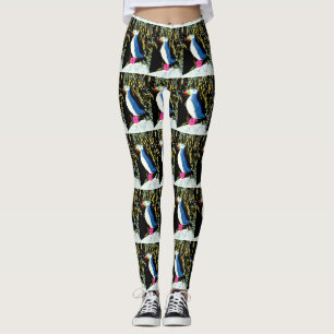 Legging estar dos papagaio-do-mar atlânticos