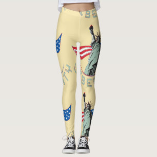 Legging Estátua da Liberdade