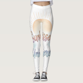 Legging Estética Relaxada e Bronzeada