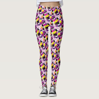 Legging Estética retrô dos anos 80