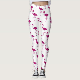Legging Estilhaço brilhante flamingo Pink brilha