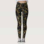 Legging Estilizada Marbling Moderno Marmoreado Marmormo Pr<br><div class="desc">Criado de mármore real com veias com padrão murcho e aumentado digitalmente com cinzas prateadas brilhantes e cores de sotaque dourado para misturar e combinar sem esforço com uma grande variedade de cores e padrões de roupas. Copyright Audrey Jeanne Roberts</div>