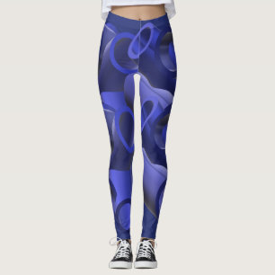 Legging estilo abstrato com a arte digital moderna