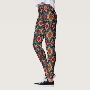 Legging Estilo datilho asteca