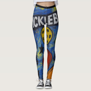 Legging Estilo de Estrelo de Queimada de Quadrinhos do Pic