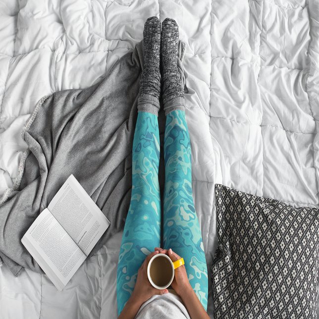 Legging Estilo de Mármore  (Marble Style Leggings)