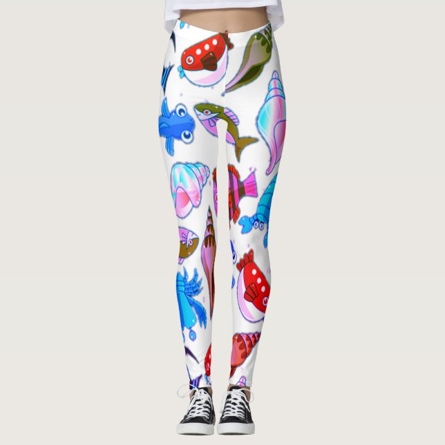 Legging Estilo de pesca (Frente)